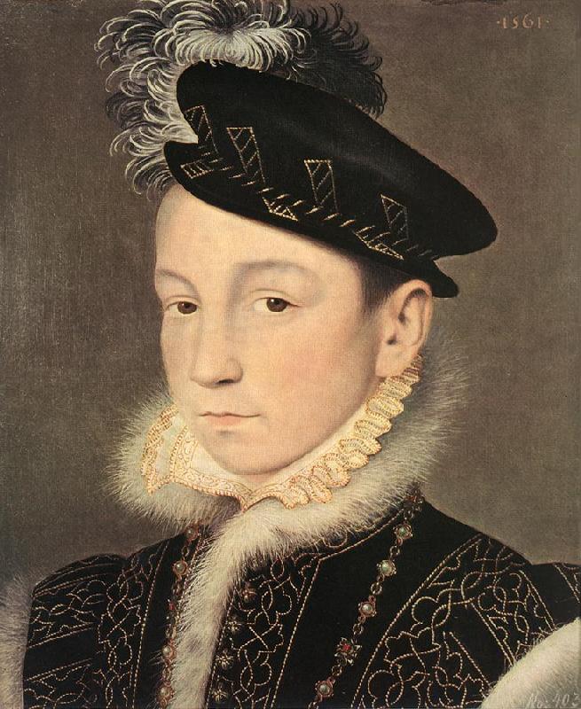  Portrait of King Charles IX